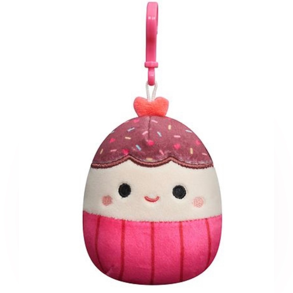 Elpha Squishmallow Cupcake Clip Valentines Day 2023